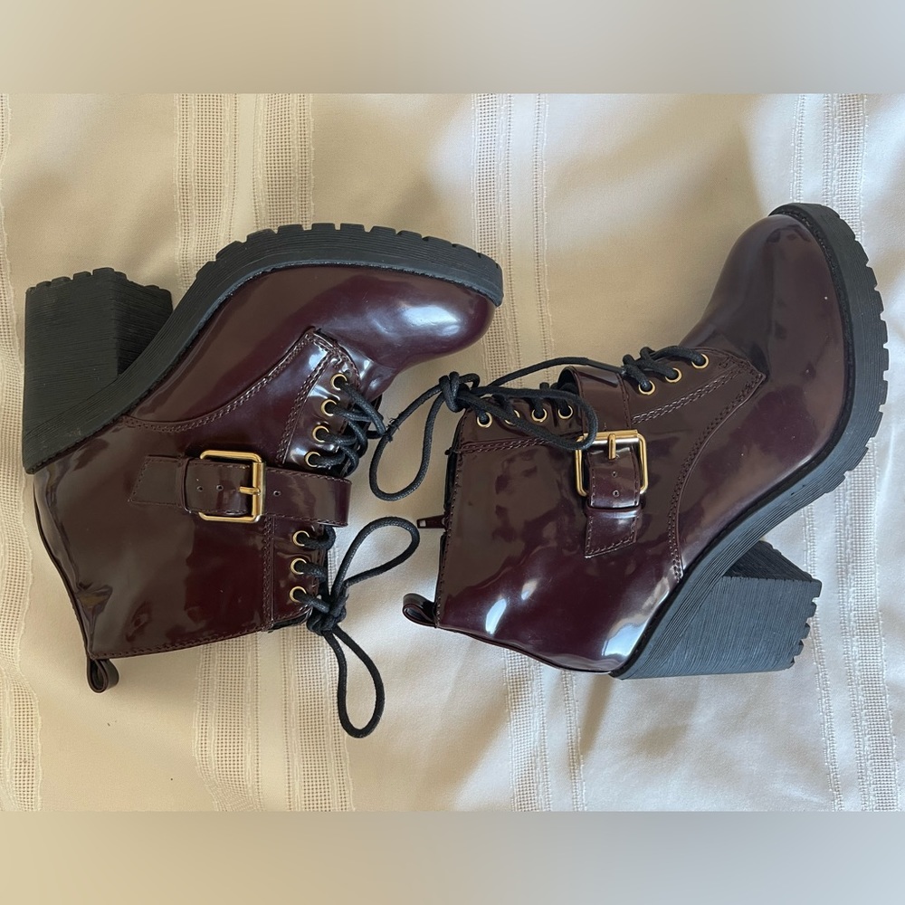 Mudd Lace Up Boots